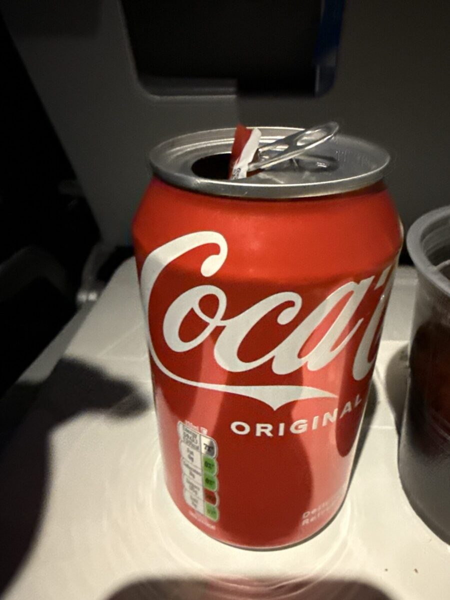 Coca-Cola Classic Soda Original 20 fl oz — Front view
