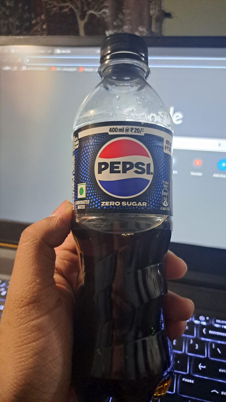 Pepsi Cola Zero Sugar 24-Pack — Front view