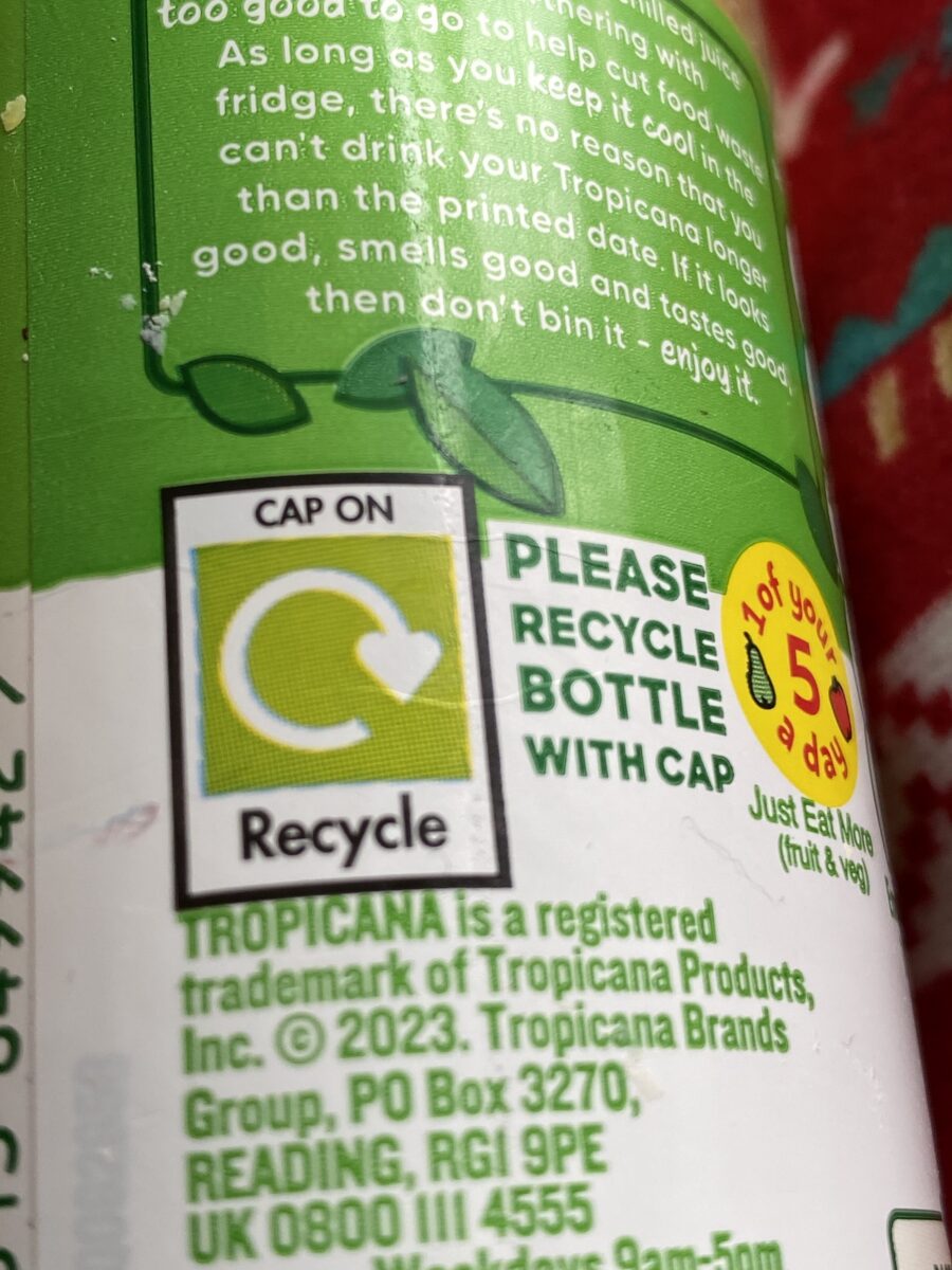 Tropicana Orange Juice Original 32 fl oz — Front view
