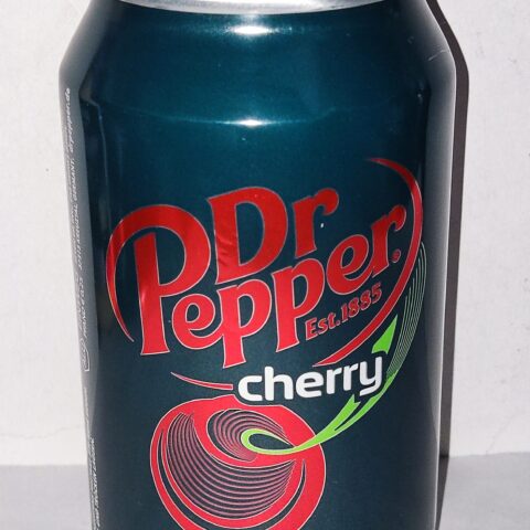 Dr Pepper Soda Cherry 12-Pack — front of pack
