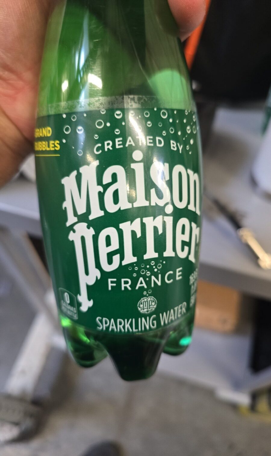 Perrier Sparkling Mineral Water Original 8-Pack — Front view