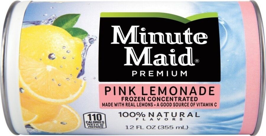 Minute Maid Fruit Drink Pink Lemonade 59 fl oz — Front view