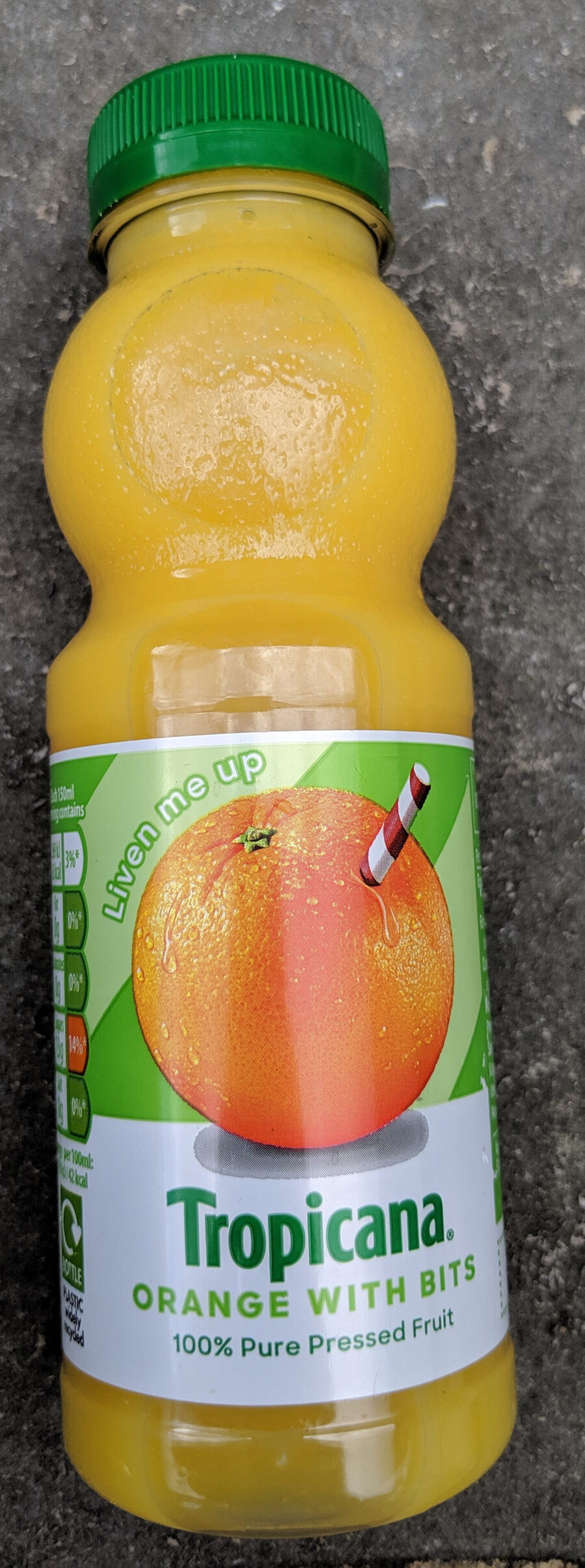 Tropicana Orange Juice Some Pulp 89 fl oz — Front view