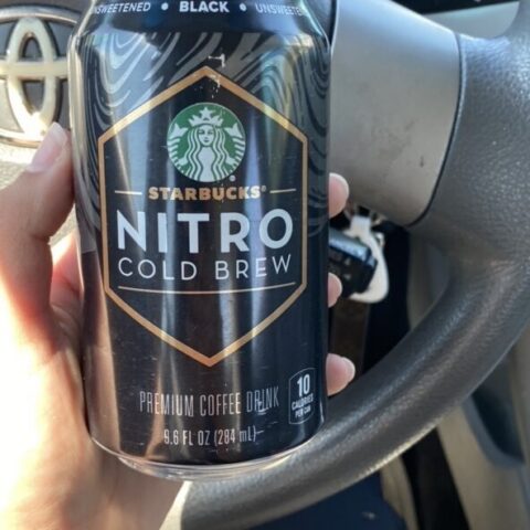 Starbucks Cold Brew Coffee Black Unsweetened 11 fl oz — front of pack