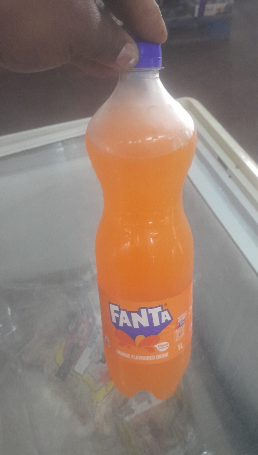 Fanta Fruit Soda Grape 20 fl oz — Front view