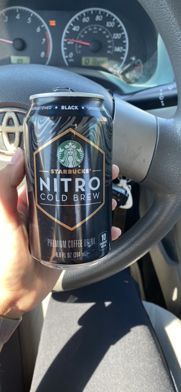 Starbucks Cold Brew Coffee Black Unsweetened 6-Pack — Front view
