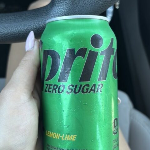 Sprite Lemon-Lime Soda Zero Sugar 12 fl oz — front of pack