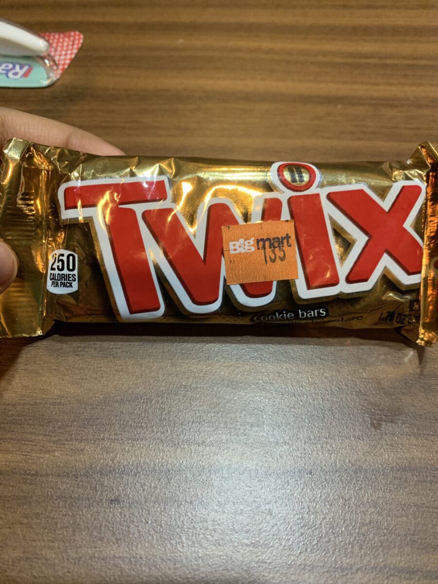 Twix Cookie Bars Cookie Dough 6-Pack — Front view