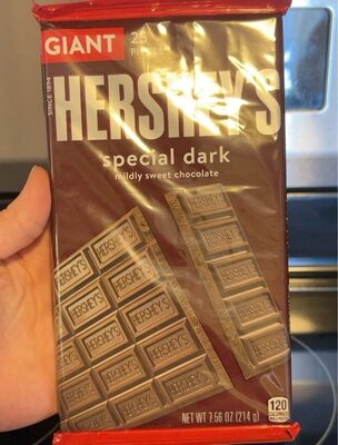 Hershey's Chocolate Bar Special Dark 1.55 oz — front of pack