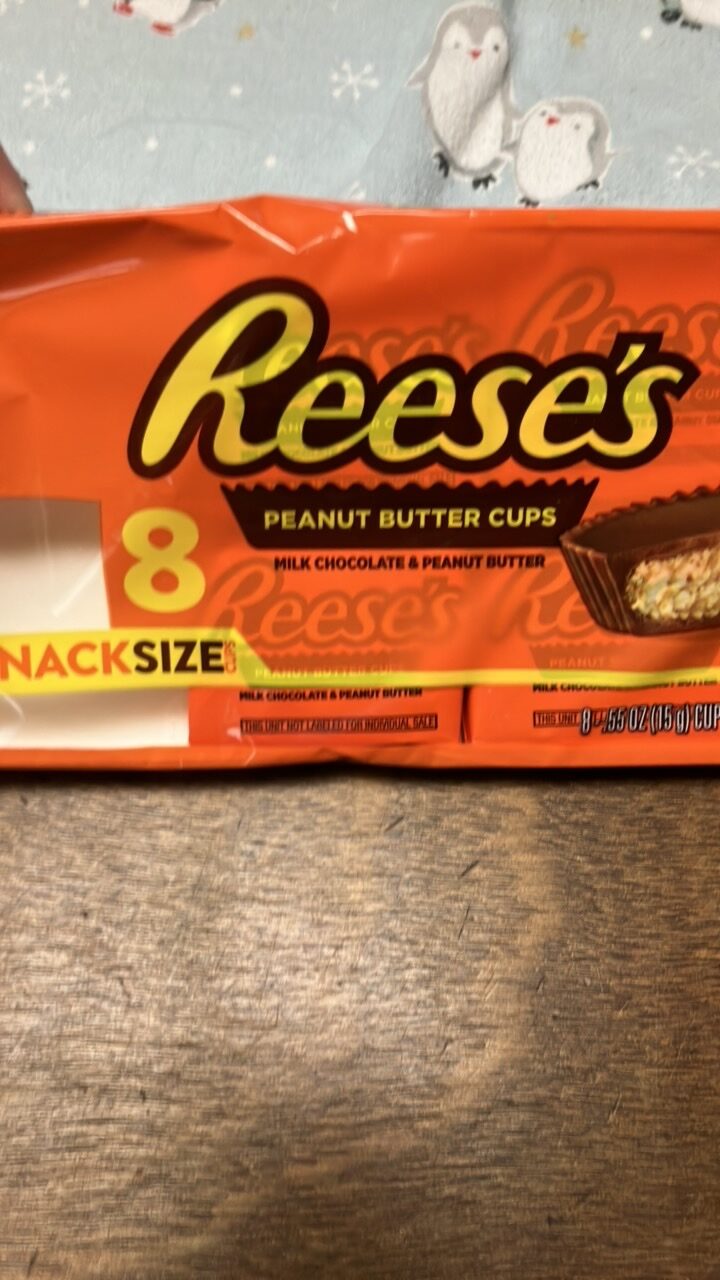 Reese's Peanut Butter Cups Milk Chocolate 10.5 oz — Front view