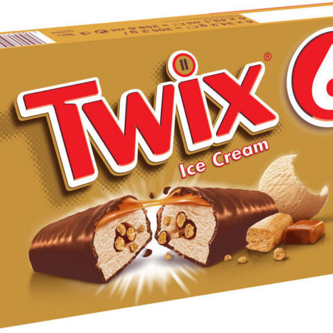 Twix Cookie Bars Caramel 12-Pack — front of pack