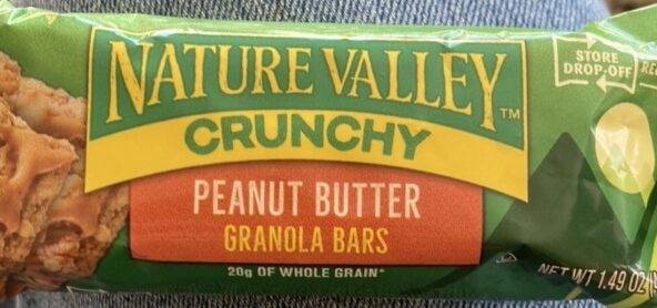 Nature Valley Crunchy Granola Bars Peanut Butter 6-Count — Front view