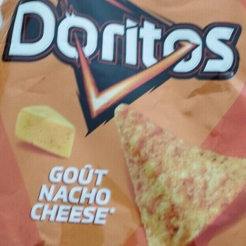 Doritos Tortilla Chips Nacho Cheese Party Size — front of pack