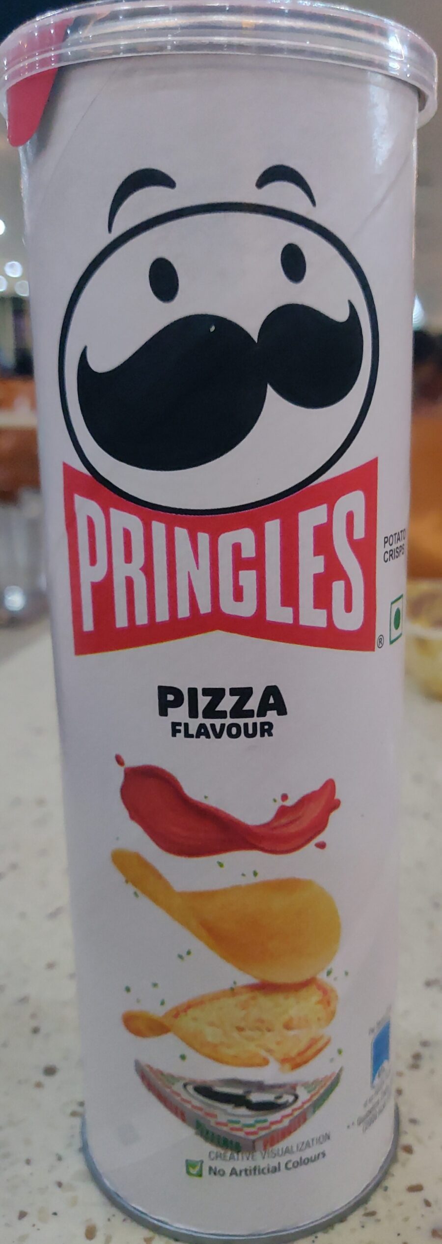 Pringles Potato Crisps Original 2.3 oz — Front view