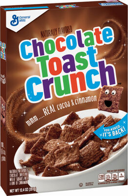 General Mills Cinnamon Toast Crunch Cereal Chocolate 12 oz — front of pack