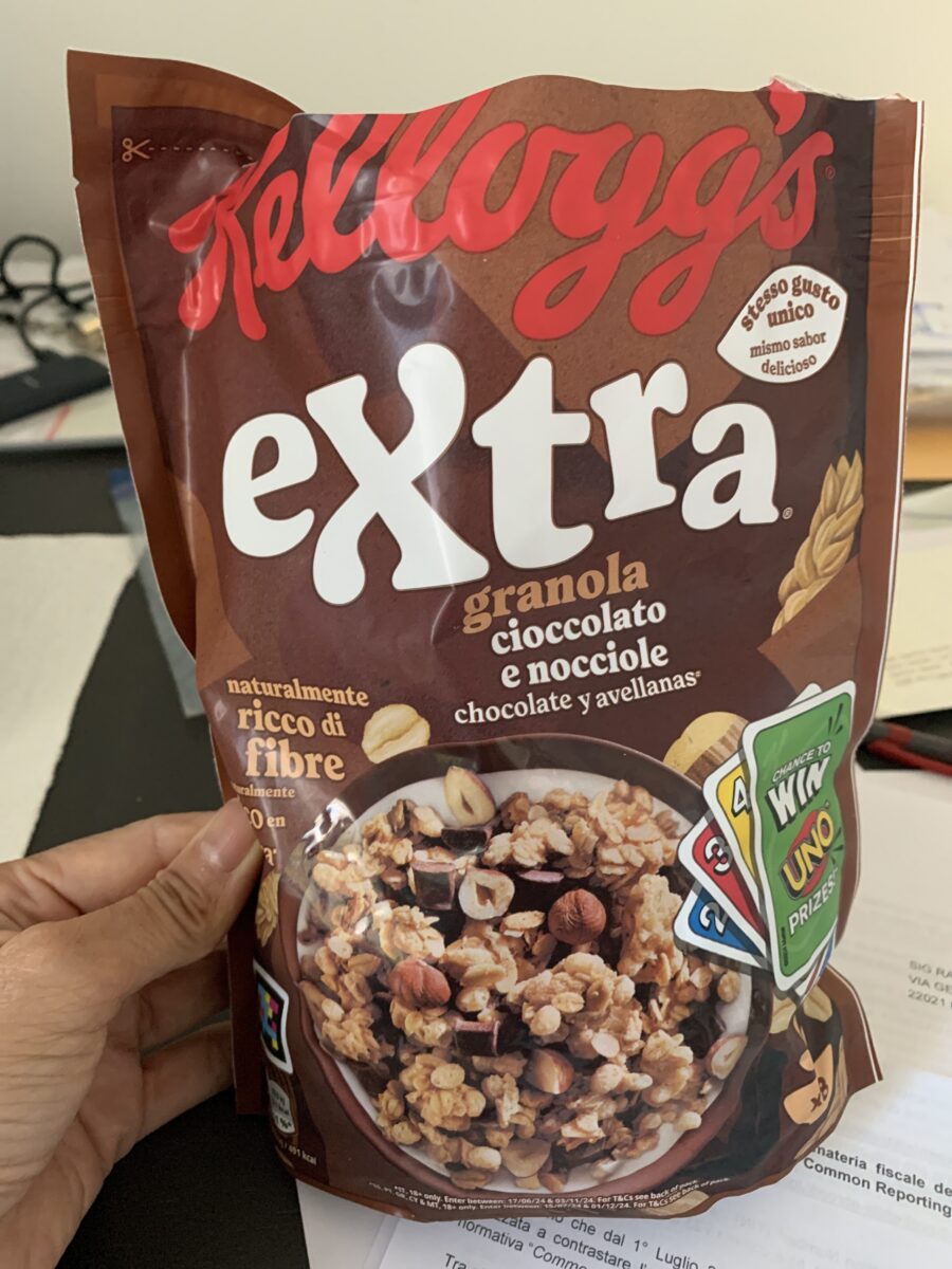 Kellogg's Frosted Flakes Cereal Chocolate Family Size — Front view