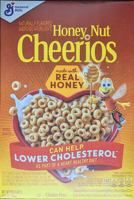 General Mills Cheerios Cereal Honey Nut Family Size — front of pack