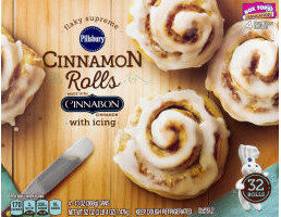 Pillsbury Cinnamon Rolls Cream Cheese Icing 8-Count — front of pack
