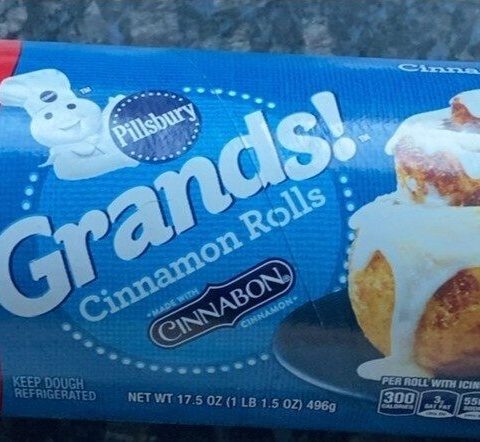 Pillsbury Cinnamon Rolls Original Icing 12-Count — front of pack