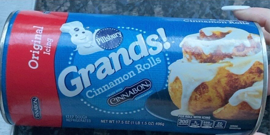 Pillsbury Cinnamon Rolls Original Icing 12-Count — Front view