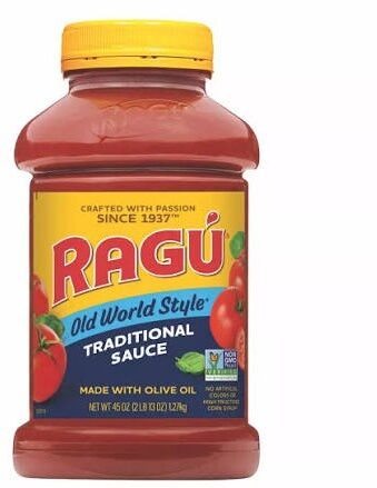Ragú Pasta Sauce Old World Style Traditional 45 oz — front of pack