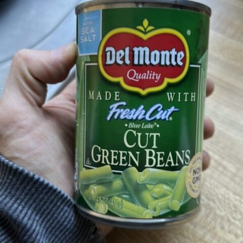 Del Monte Canned Vegetables Green Beans 14.5 oz — front of pack