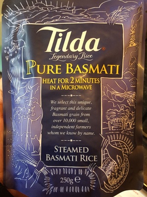 Tilda Basmati Rice Ready to Heat 2 lb — front of pack