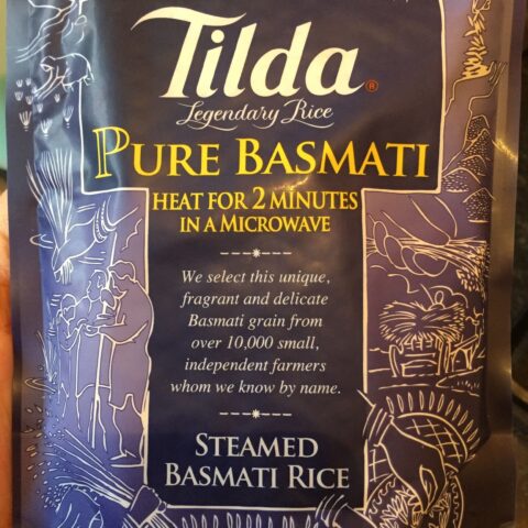 Tilda Basmati Rice Ready to Heat 8.5 oz — front of pack