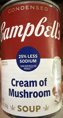Campbell's Condensed Soup Cream of Mushroom 12-Pack — front of pack