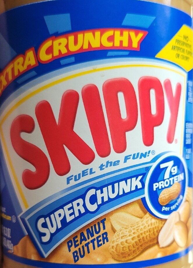 Skippy Peanut Butter Super Chunk 28 oz — Front view