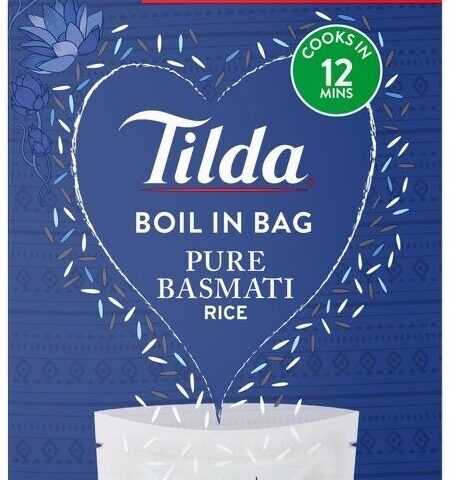 Tilda Basmati Rice Pure Original 8.5 oz — front of pack
