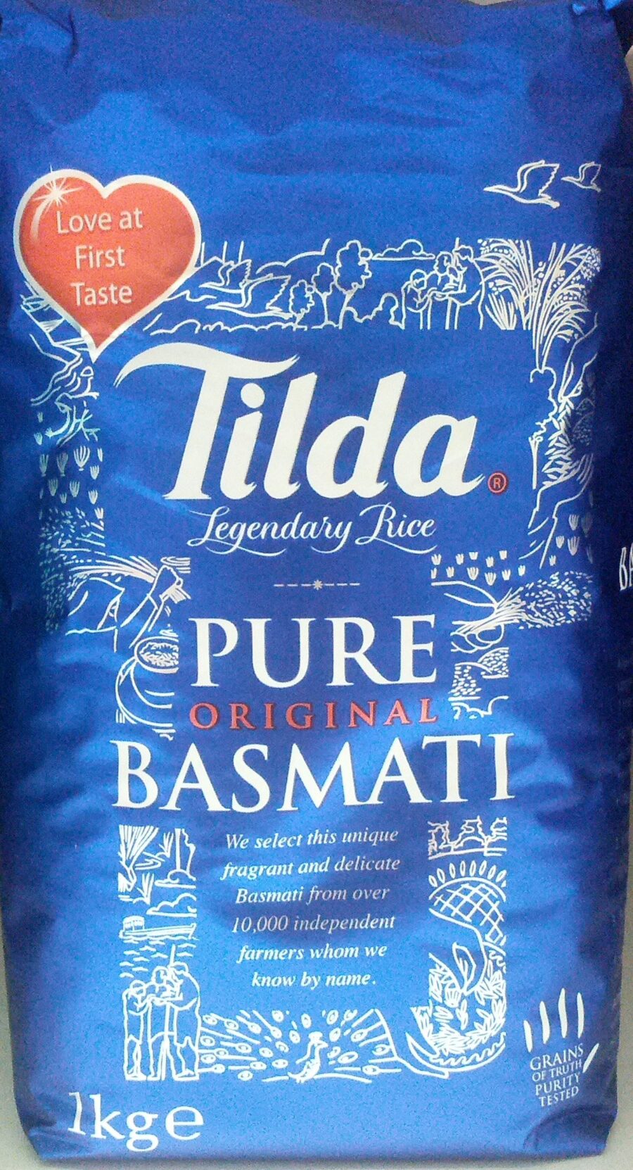 Tilda Basmati Rice Pure Original 10 lb — Front view