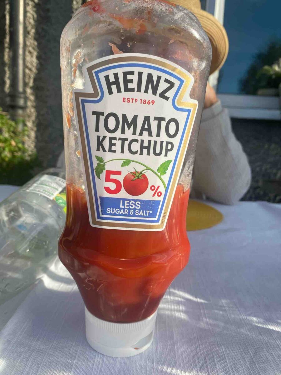 Heinz Tomato Ketchup No Sugar Added 38 oz — Front view