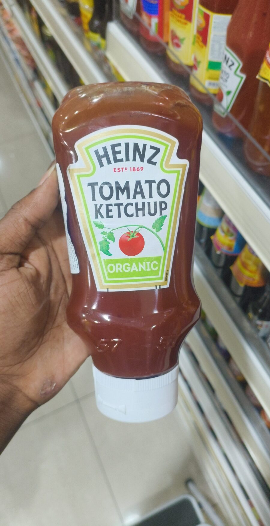 Heinz Tomato Ketchup Organic 38 oz — Front view