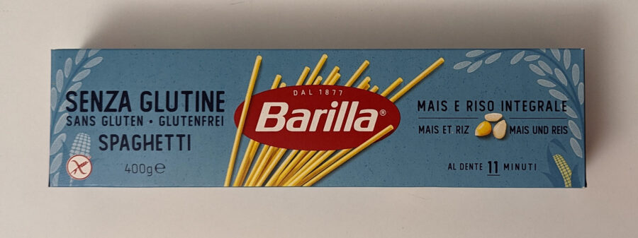 Barilla Pasta Spaghetti 12 oz — Front view
