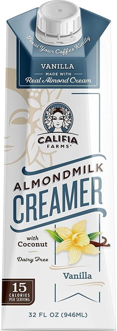 Califia Farms Coffee Creamer Vanilla 32 fl oz — Front view