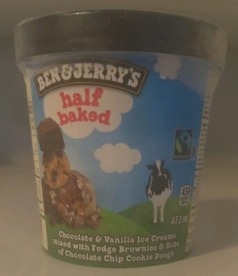 Ben & Jerry's Ice Cream Half Baked 2-Pack — front of pack