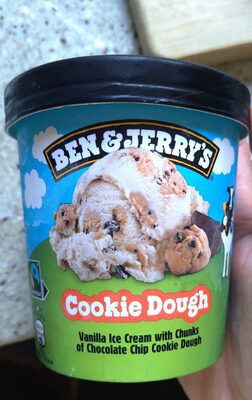 Ben & Jerry's Ice Cream Chocolate Chip Cookie Dough 2-Pack — front of pack