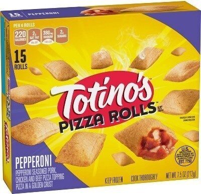 Totino's Pizza Rolls Pepperoni 50-Count — front of pack