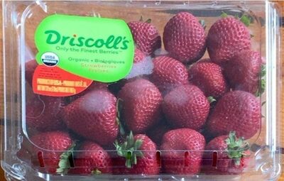 Driscoll’s Strawberries Organic 16 oz — front of pack
