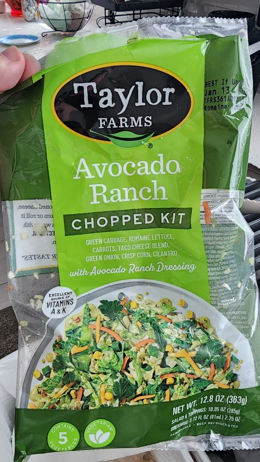 Taylor Farms Salad Kit Avocado Ranch 2-Pack — Front view