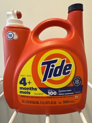 Tide Laundry Detergent Original 128 fl oz — front of pack