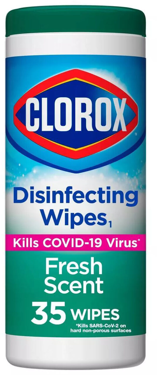 Clorox Disinfecting Wipes Fresh Scent 35-Count — Front view