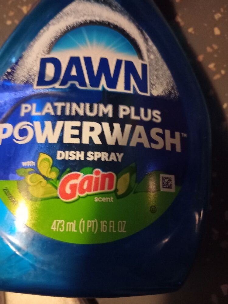 Dawn Dish Soap Free & Clear 38 fl oz — Front view
