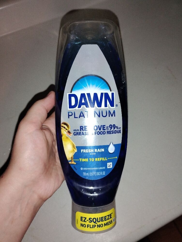 Dawn Dish Soap Free & Clear 18 fl oz — Front view