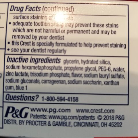 Crest Toothpaste Gum Detoxify 3-Pack — front of pack