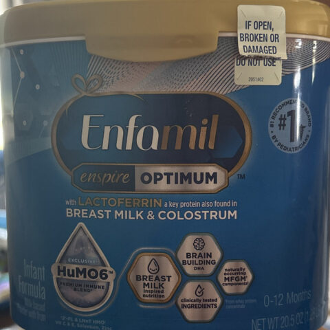 Enfamil Infant Formula Enspire Optimum 20.7 oz — front of pack