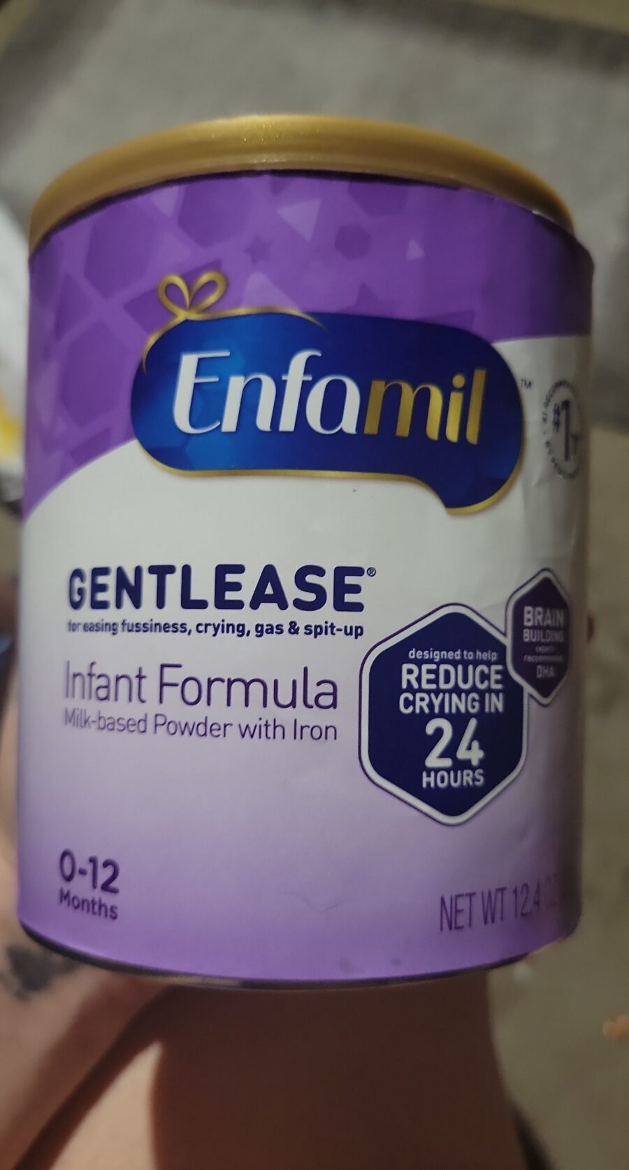 Enfamil Infant Formula Gentlease 20.7 oz — Front view
