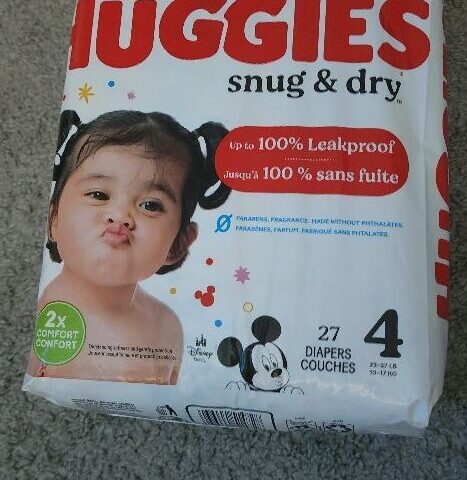 Huggies Diapers Little Snugglers Size 3 66-Count — front of pack