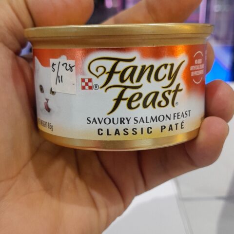 Fancy Feast Wet Cat Food Seafood Variety 12-Count — front of pack